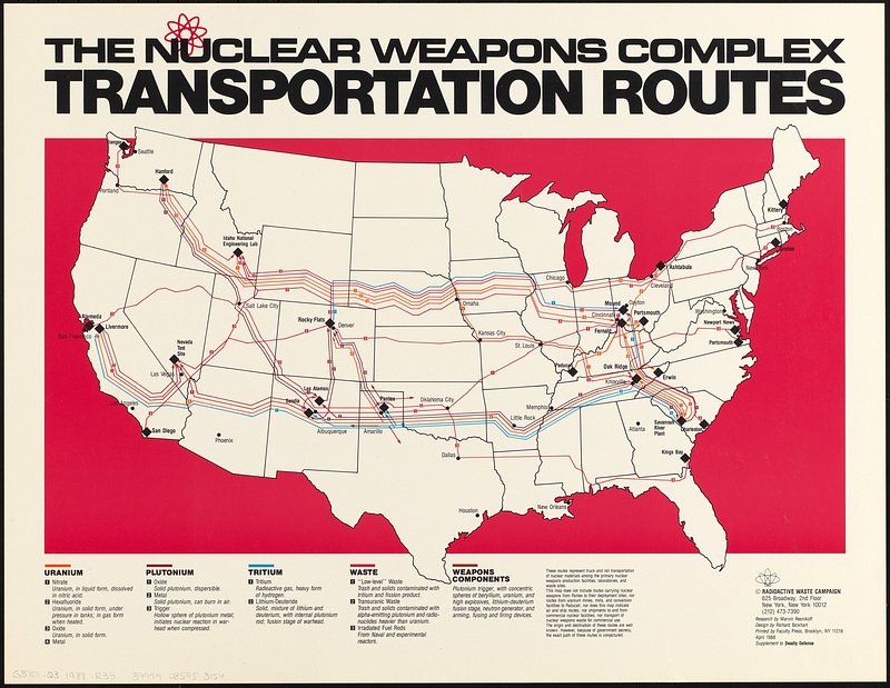 Así es como Estados Unidos transporta sus armas nucleares por carretera